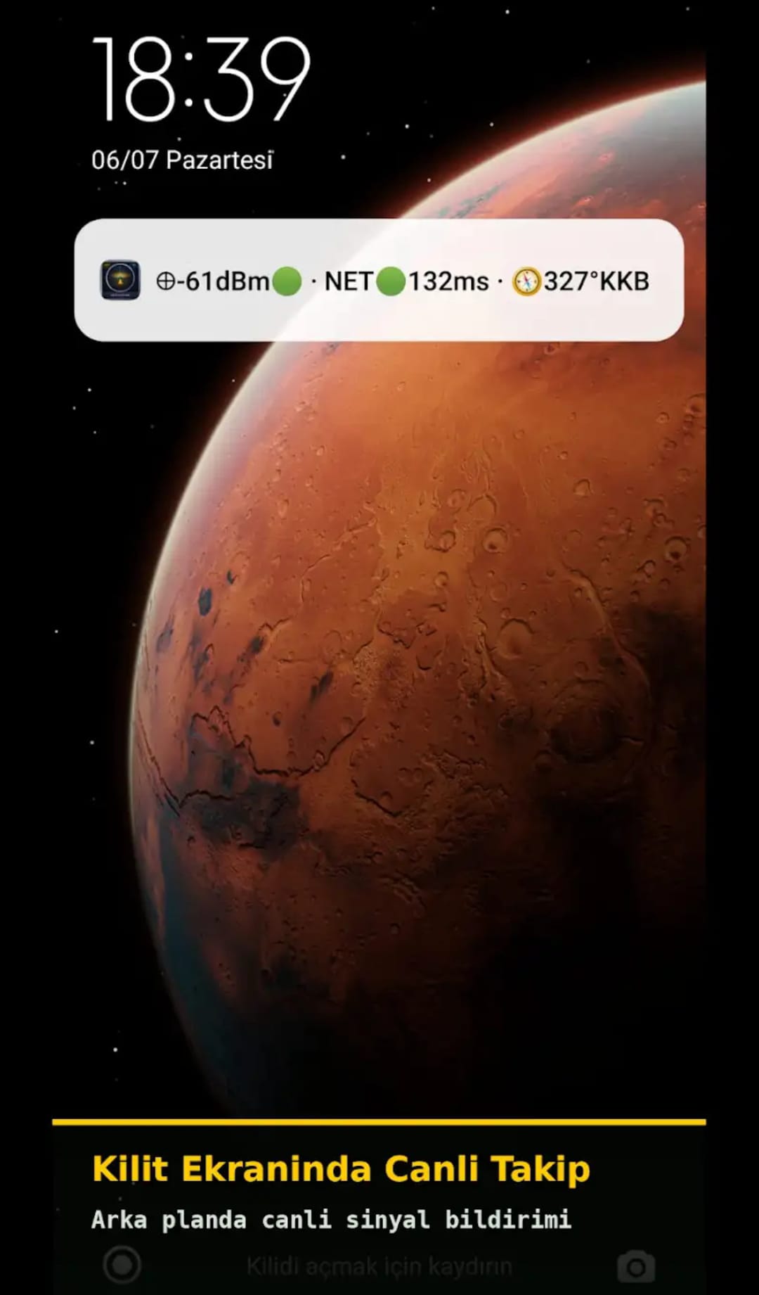 Hız testi ekranı